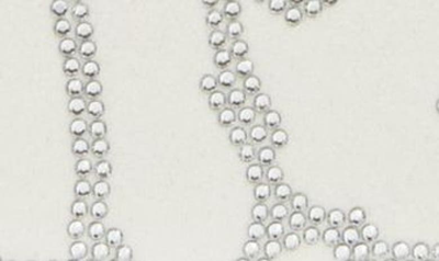 Shop Bienen-davis X Aureta Régine Minaudière Top Handle Bag In White Satin With Crystal