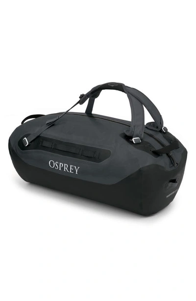Osprey Transporter 70 Waterproof Duffle In Tunnel Vision Grey
