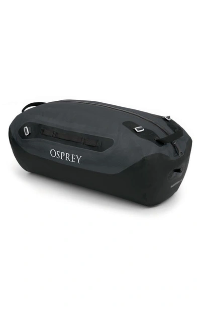 Shop Osprey Transporter® 70l Waterproof Backpack In Tunnel Vision Grey