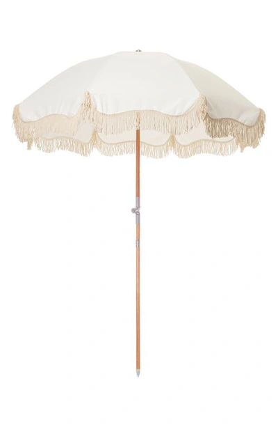 Shop Business & Pleasure Business And Pleasure Co Premium Beach Umbrella In Antique White