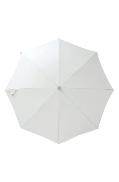 Business & Pleasure Premium Beach Umbrella In Antique White