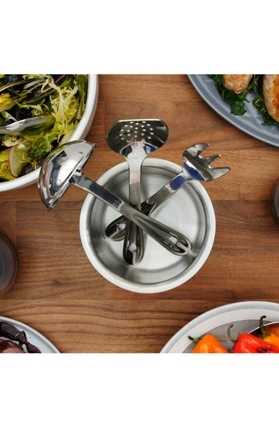 All-clad All Clad Stainless Steel Cook & Serve 6-piece Tool Set In Silver