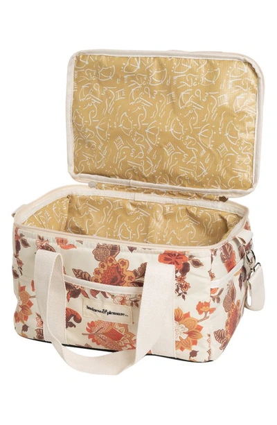 Shop Business & Pleasure Co. Premium Cooler Duffle Bag In Paisley Bay