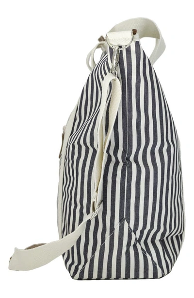 Shop Business & Pleasure Co. Cooler Tote In Laurens Navy Stripe