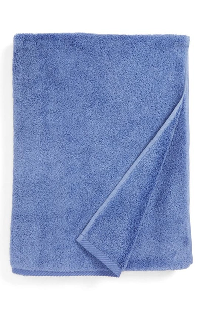 Shop Matouk Milagro Cotton Terry Hand Towel In Periwinkle
