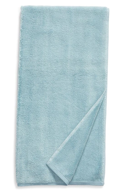 Shop Matouk Milagro Cotton Bath Essentials In Cerulean