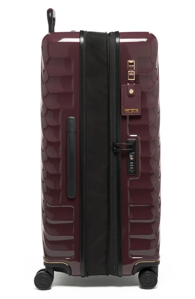 Shop Tumi 31-inch 19 Degree Extended Trip Spinner Packing Case In Beetroot