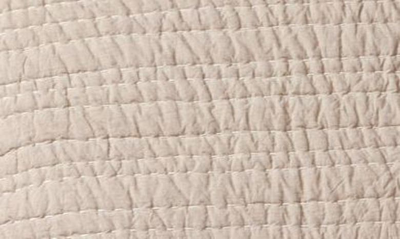 Coyuchi Set Of 2 Organic Cotton Chambray Pillow Covers In Hazel Chambray