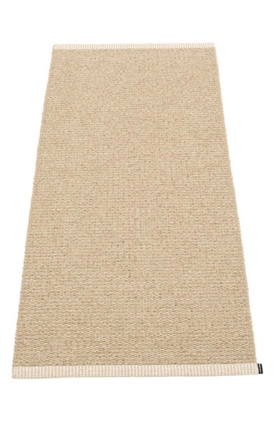 Shop Pappelina Mono Rug In Beige