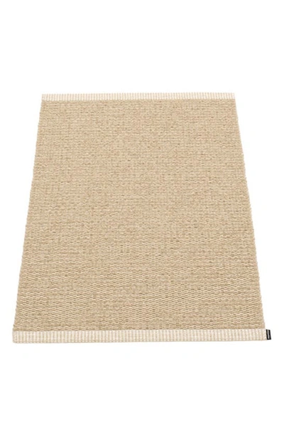 Shop Pappelina Mono Rug In Beige