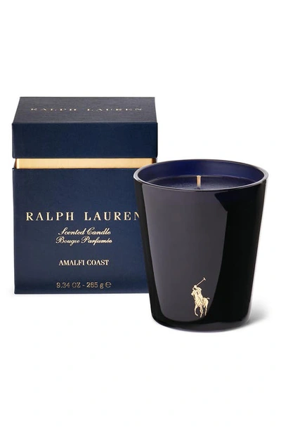 Shop Ralph Lauren Amalfi Coast Scented Candle In Navy / Gold