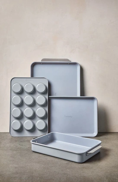 Shop Caraway Nontoxic Ceramic 5-piece Bakeware Set In Gray