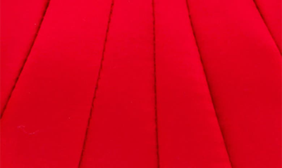 Nina Billow Art Deco Frame Clutch In Red Rouge