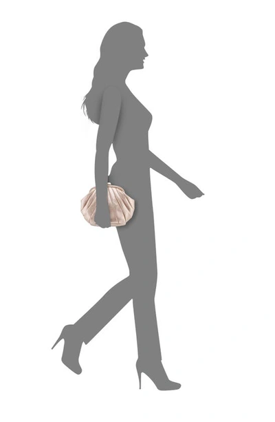 Nina Billow Art Deco Frame Clutch In Taupe
