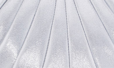 Nina Billow Art Deco Frame Clutch In True Silver