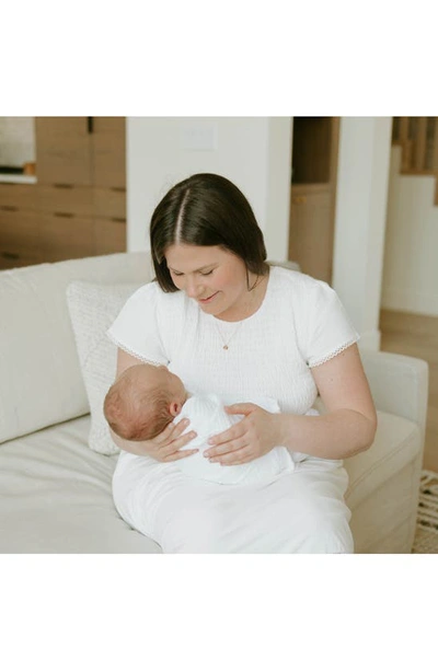 Little Unicorn 2-pack Muslin Swaddle Blanket In White