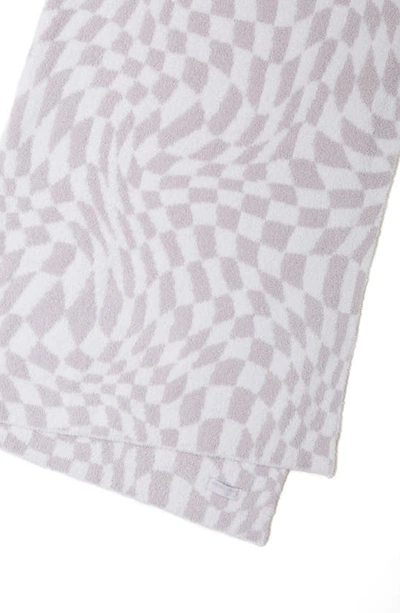 Shop Barefoot Dreams Cozychic™ Checkered Throw Blanket In Cream-stone