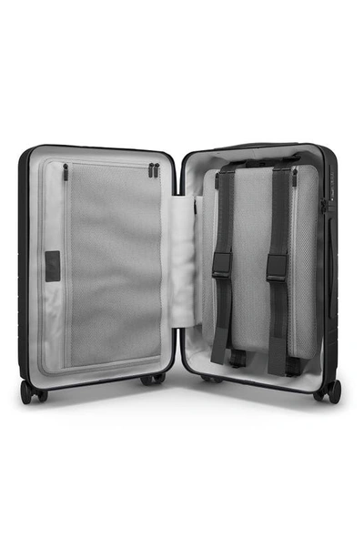 Shop Monos 23-inch Pro Plus Spinner Luggage In Black