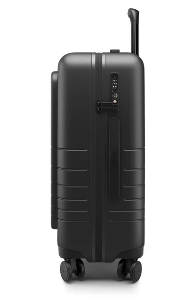 Shop Monos 23-inch Pro Plus Spinner Luggage In Black