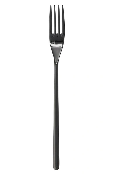 Shop Fortessa Dragonfly 20-piece Flatware Set In Black