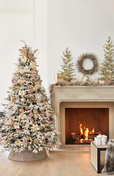 Balsam Hill Artificial Led Frosted Light Fraser Fir Tree In Led Clear