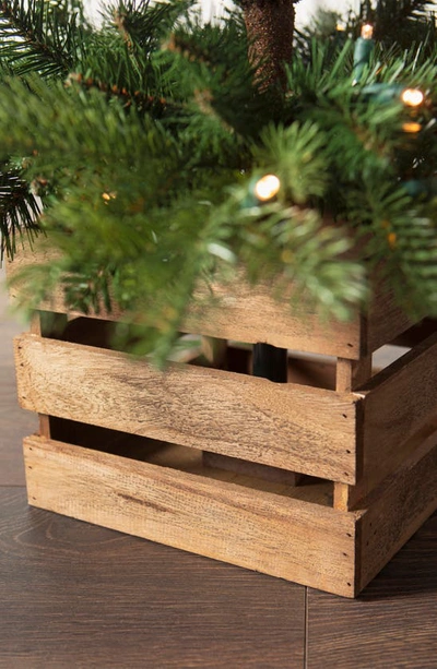 Balsam Hill Country Farm Fir 4-foot Pre-lit Artificial Tree In Green