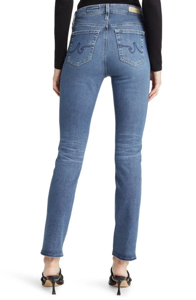 Shop Ag Mari High Waist Ankle Slim Straight Leg Jeans In 13 Years Winter Solstice