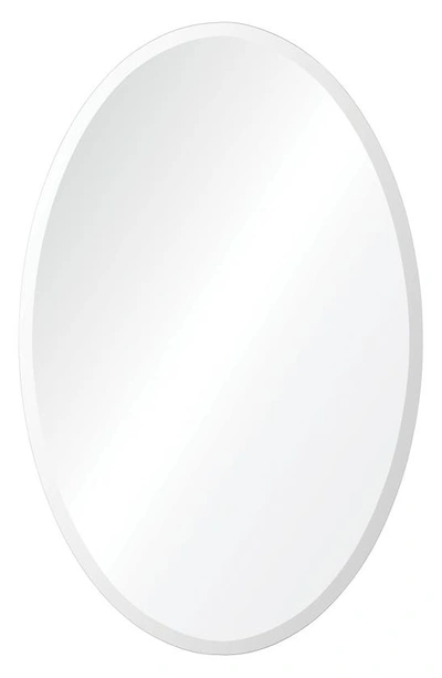 Shop Renwil Frances Oval Mirror In Clear