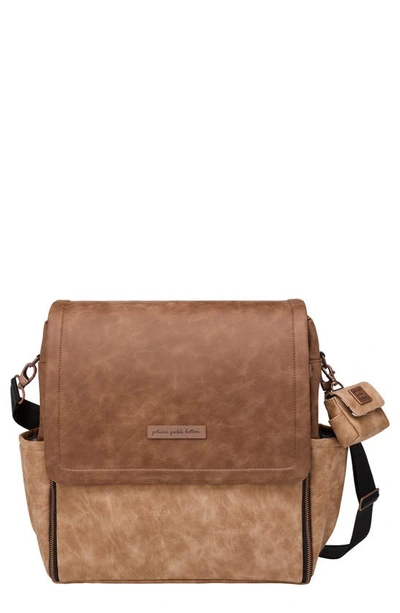 Shop Petunia Pickle Bottom Boxy Backpack Diaper Bag In Brown