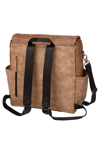 Shop Petunia Pickle Bottom Boxy Backpack Diaper Bag In Brown