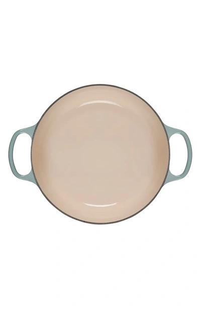 Le Creuset 6.75-qt. Round Wide Dutch Oven In Sea Salt