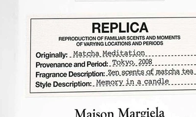 Shop Maison Margiela Replica Matcha Meditation Scented Candle