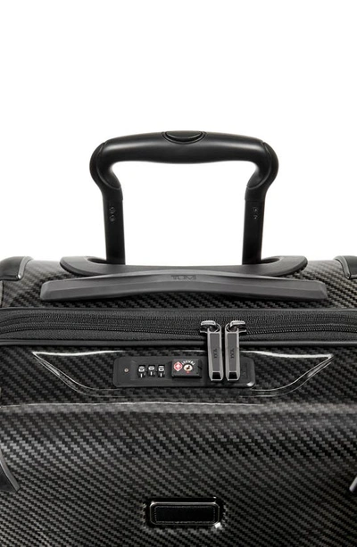 Shop Tumi International Expandable 4 Wheeled Carry-on Bag In Black/ Graphite