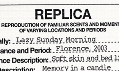 Maison Margiela Replica Lazy Sunday Morning Candle In White