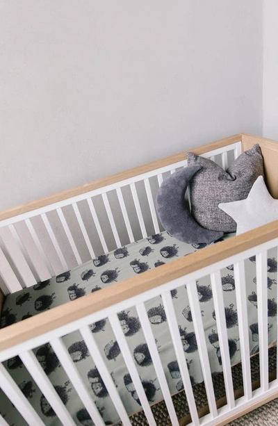Oilo Jersey Crib Sheet In Green