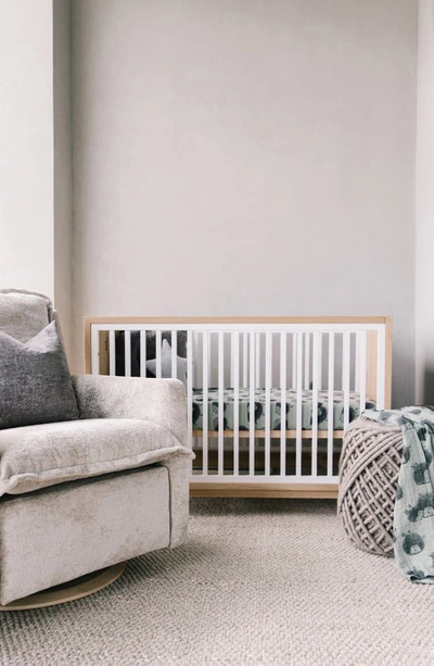 Oilo 2-pack Fitted Jersey Crib Sheets In Green