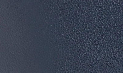 Royce New York Personalized Leather Tote With Wristlet In Navy Blue - Deboss