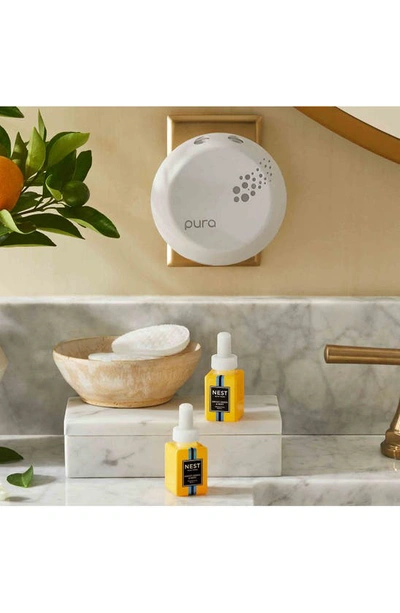 Shop Nest New York New York Pura Smart Home Fragrance Diffuser Refill Duo In Amalfi Lemon And Mint