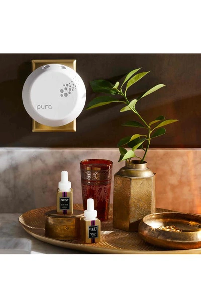 Shop Nest New York New York Pura Smart Home Fragrance Diffuser Refill Duo In Moroccan Amber