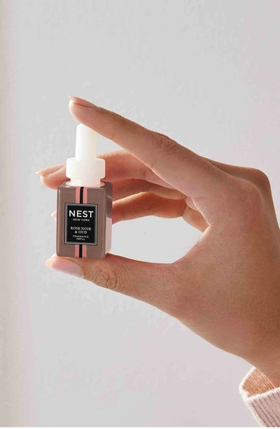 Shop Nest New York Pura Smart Home Fragrance Diffuser Refill Duo In Rose Noir And Oud