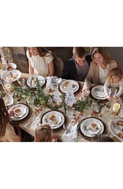 Juliska North Pole Hostess Tray In Whitewash/multi