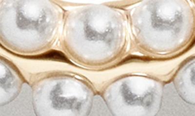 Baublebar Nina Micro Faux Pearl Earrings In Pearl