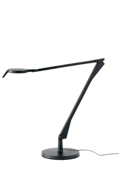 Shop Kartell Aledin Tec Lamp In Black