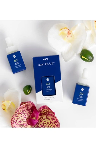 Shop Pura X Capri Blue 2-pack Diffuser Fragrance Refills In Aloha Orchid