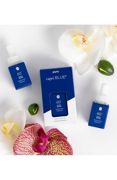 Pura X Capri Blue 2-pack Diffuser Fragrance Refills In Aloha Orchid