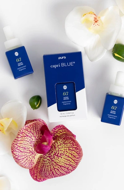 Pura X Capri Blue 2-pack Diffuser Fragrance Refills In Aloha Orchid