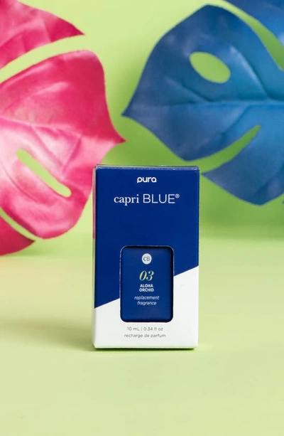 Pura X Capri Blue 2-pack Diffuser Fragrance Refills In Aloha Orchid