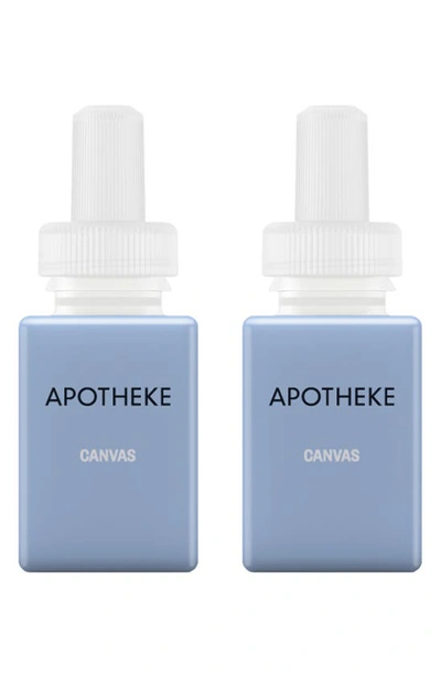 Shop Pura X Apotheke 2-pack Diffuser Fragrance Refills In Canvas