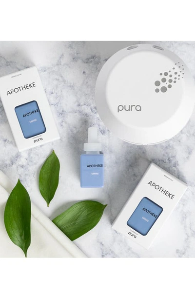 Shop Pura X Apotheke 2-pack Diffuser Fragrance Refills In Canvas