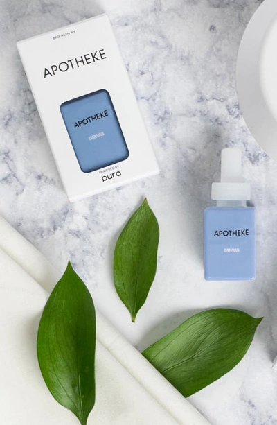 Shop Pura X Apotheke 2-pack Diffuser Fragrance Refills In Canvas